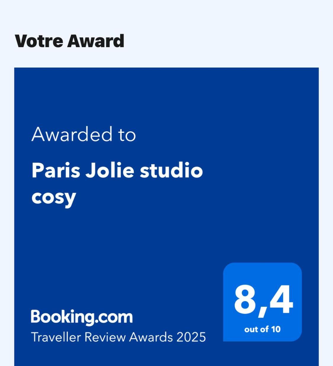 Paris Jolie Studio Cosy Екстер'єр фото